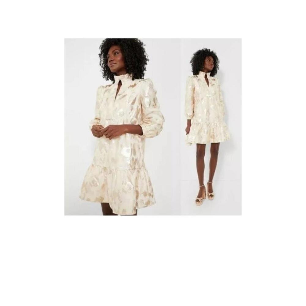 Tuckernuck Cream Floral Dress